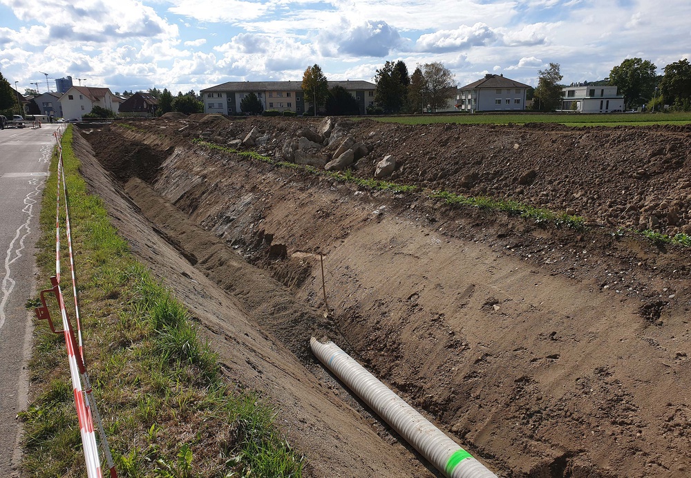 Erneuerung Wassertransportleitung