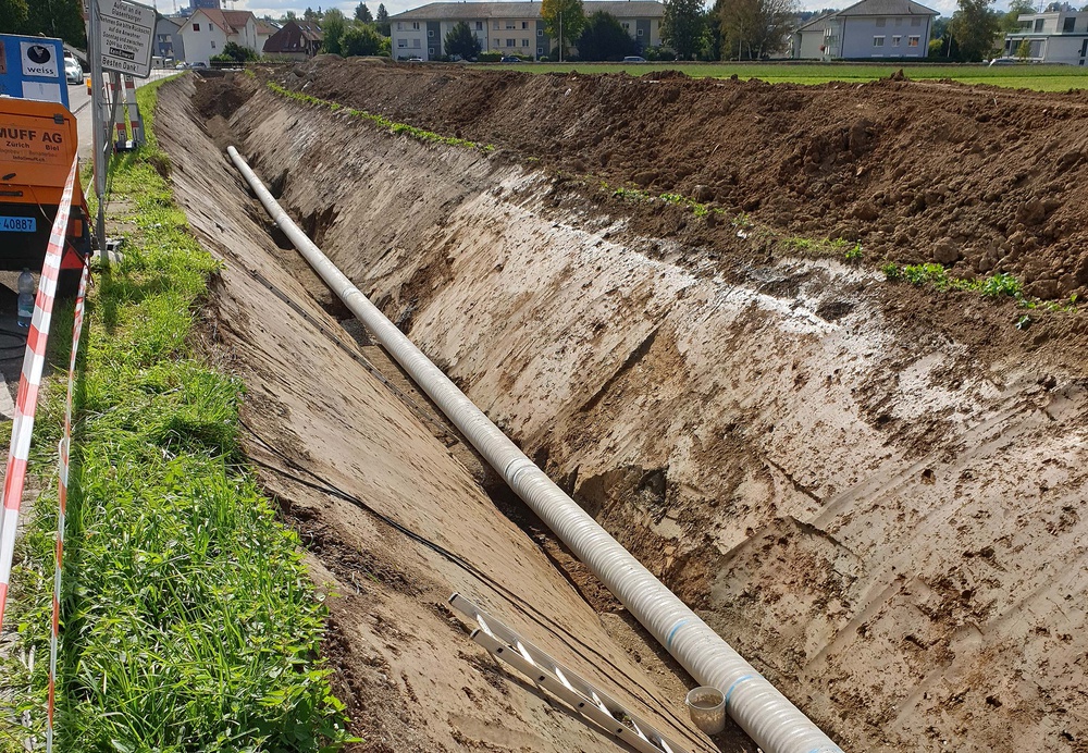 Erneuerung Wassertransportleitung