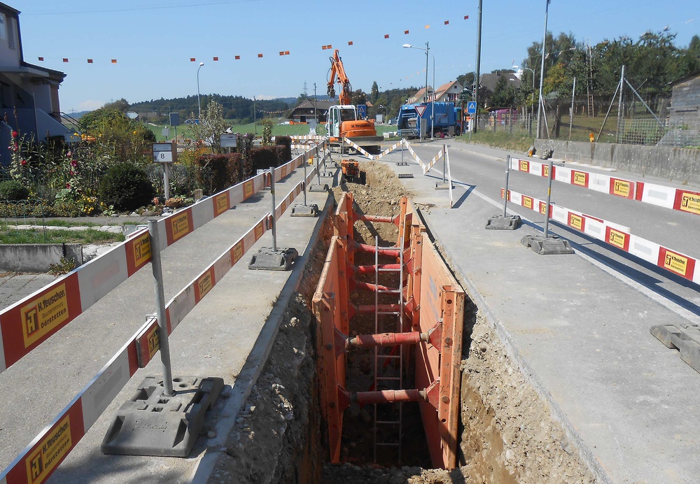 Transportleitung Säriswil bis Meikirch