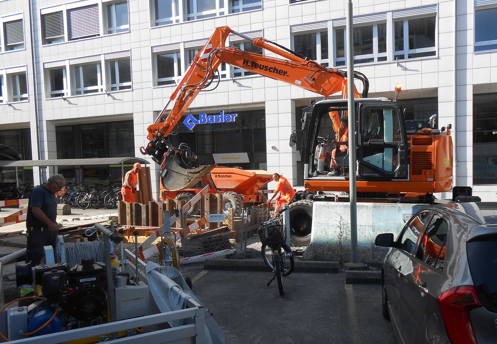 Neubau Aarestrasse / Molkereiweg Teuscher Bauunternehmung AG