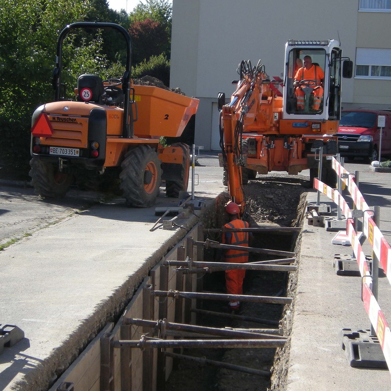 Sanierung Wasserleitung Bahnhofstrasse