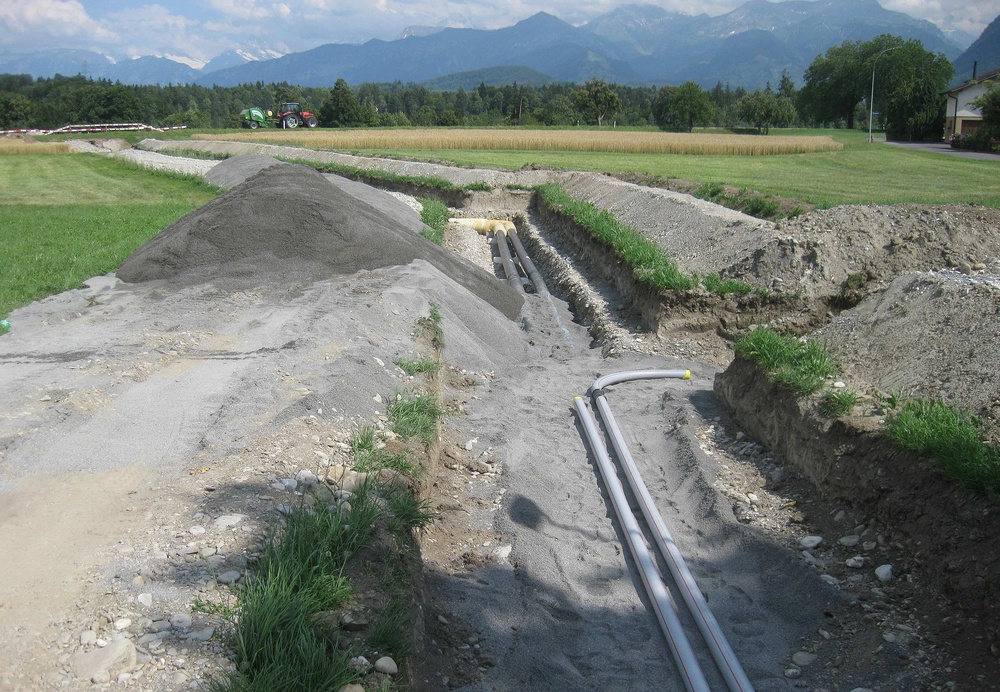 Wärmeverbund Reutigen H. Teuscher Bauunternehmung