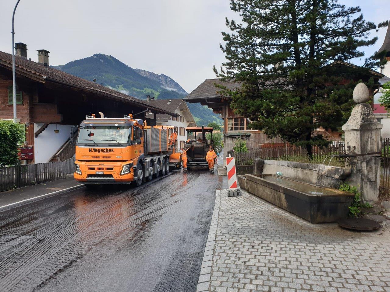 Freie Dorfdurchfahrt Erlenbach