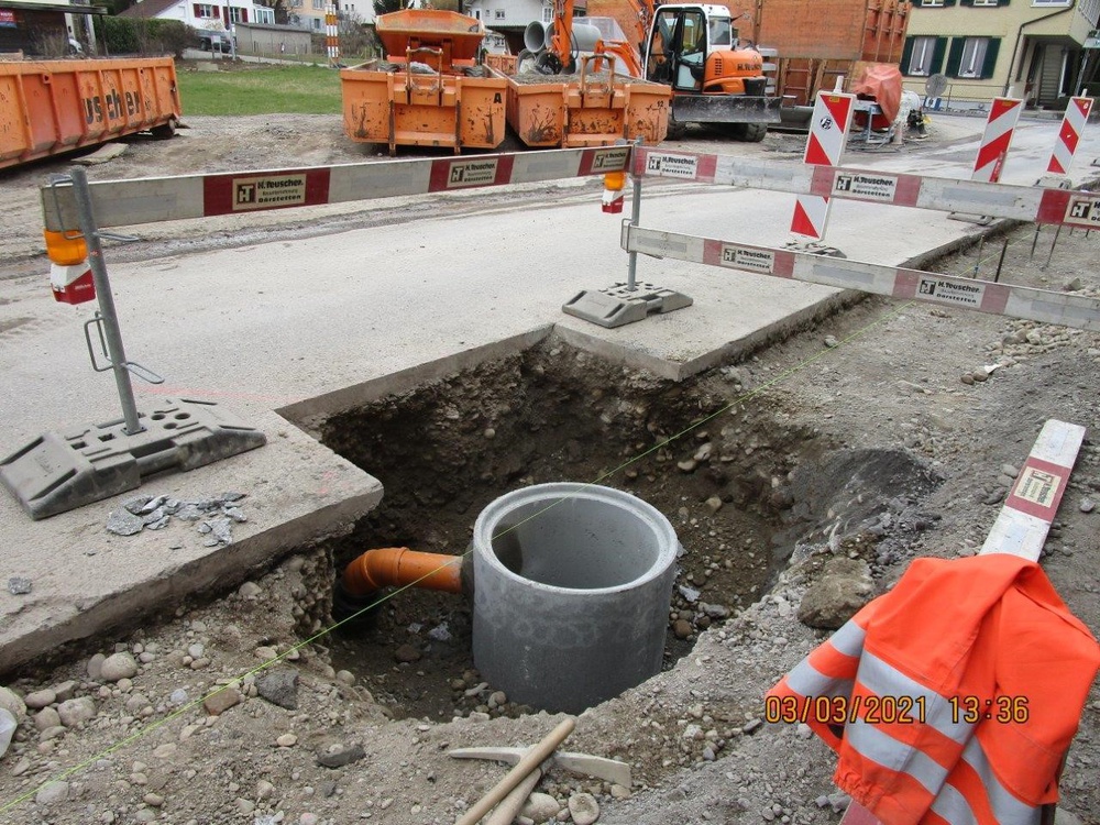 Sanierung Krankenhausweg, Münsingen