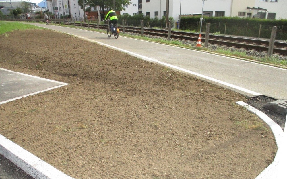 Anpassung Radweg - Migros Heimberg